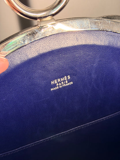 HERMÈS BLACK BOX & DOBLIS NUAGE ROND SHOULDER BAG
