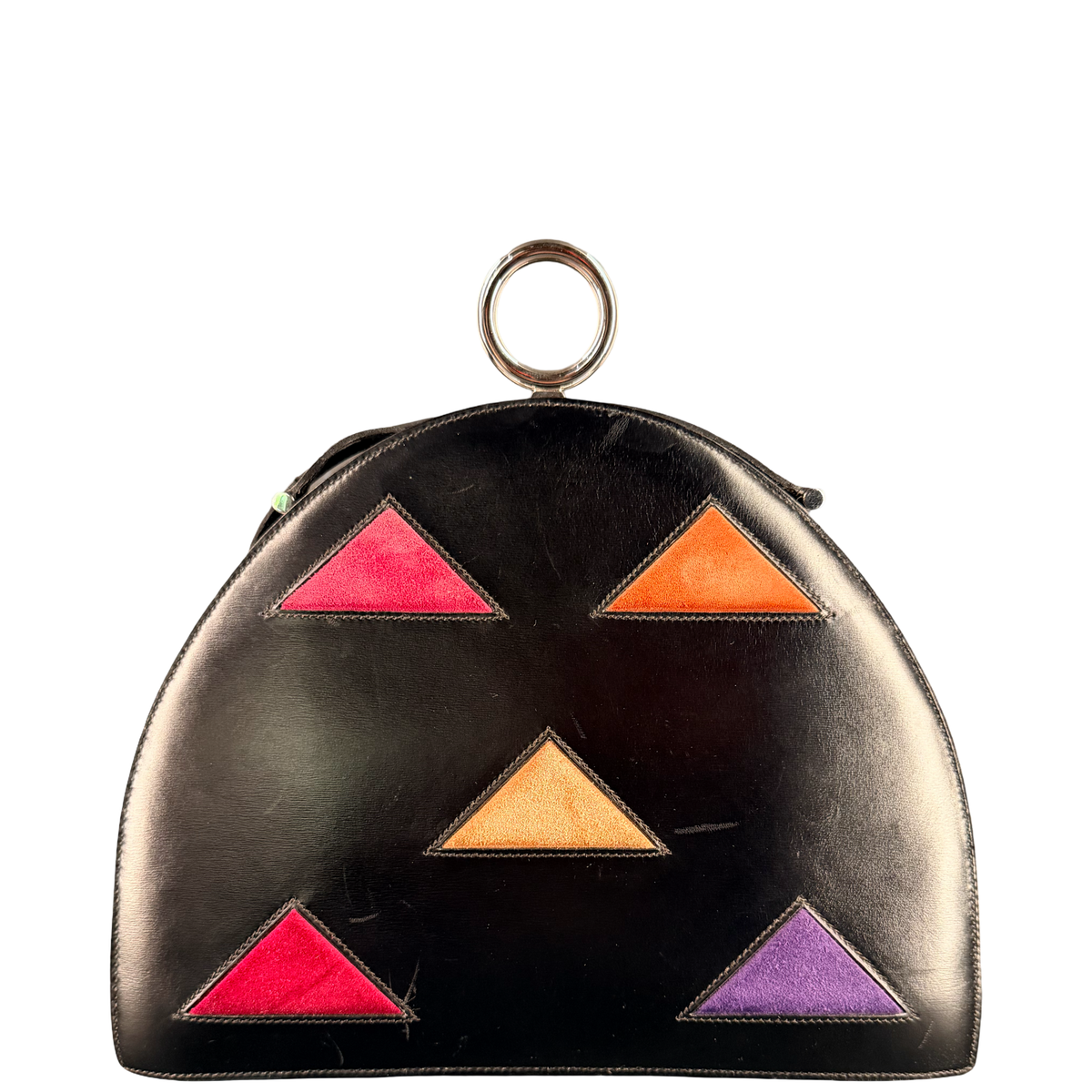 HERMÈS BLACK BOX & DOBLIS NUAGE ROND SHOULDER BAG