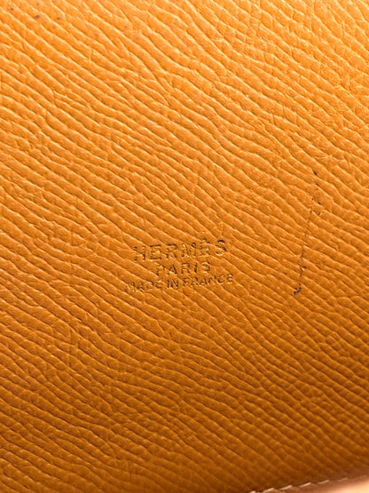 HERMÈS GOLD COURCHEVEL KELLY SPORT SHOULDER BAG
