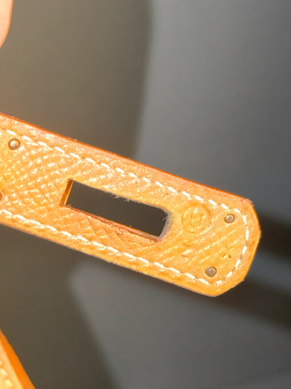 HERMÈS GOLD COURCHEVEL KELLY SPORT SHOULDER BAG