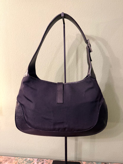 GUCCI BY TOM FORD  BLACK JACKIE SHOULDER BAG