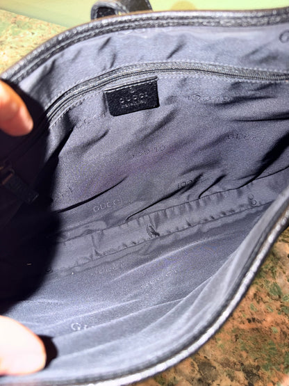 GUCCI BY TOM FORD  BLACK JACKIE SHOULDER BAG