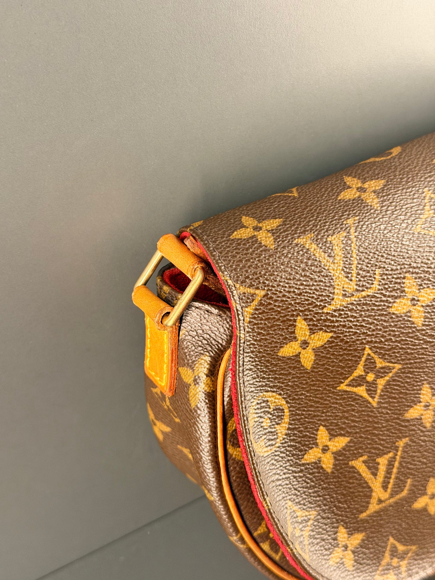 LOUIS VUITTON MONOGRAM TAMBOURINE CROSSBODY BAG