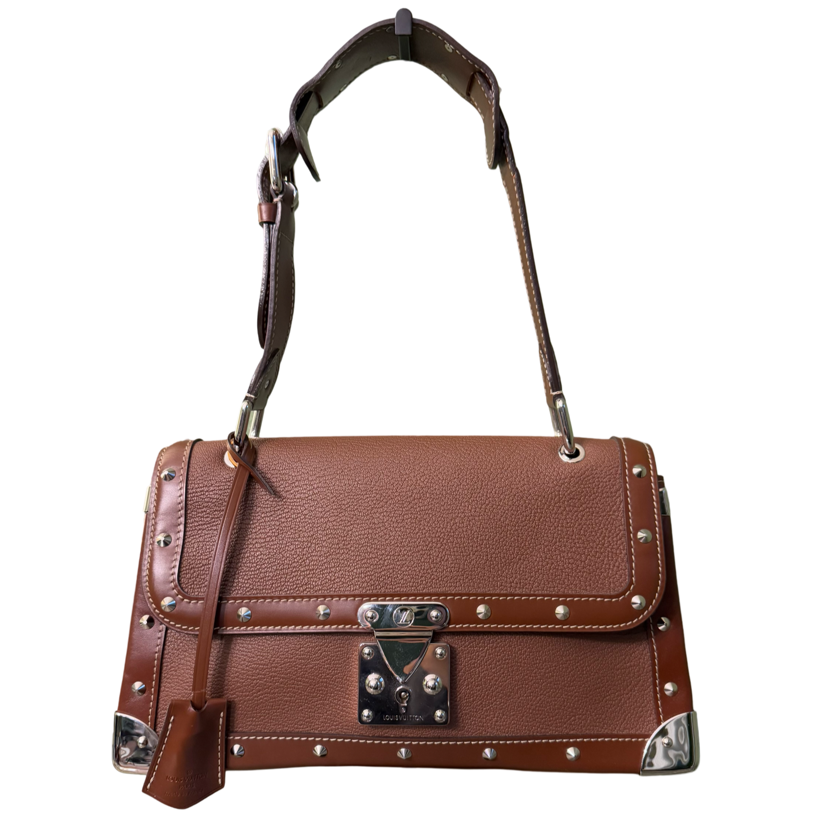 LOUIS VUITTON BROWN SUHALI LE TALENTUEUX SHOULDER BAG