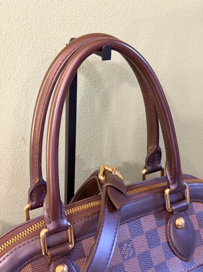 LOUIS VUITTON DAMIER EBENE TREVI PM SHOULDER BAG