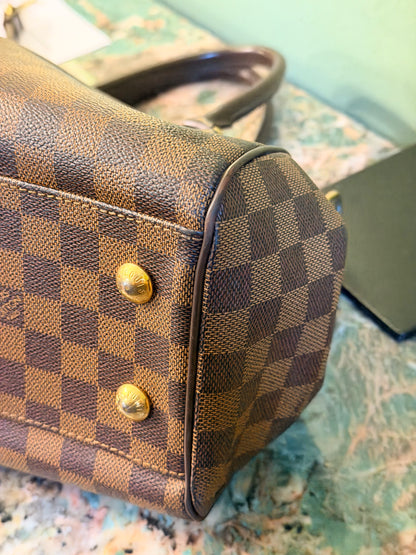 LOUIS VUITTON DAMIER EBENE TREVI PM SHOULDER BAG