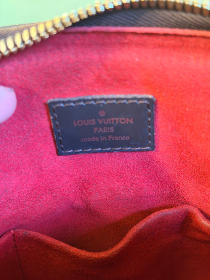 LOUIS VUITTON DAMIER EBENE TREVI PM SHOULDER BAG
