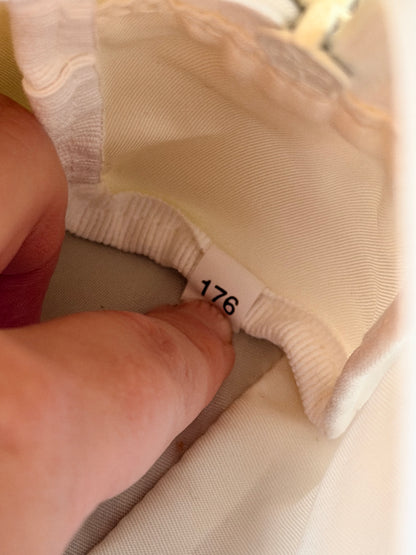 PRADA WHITE NYLON SMALL BEAUTY CASE