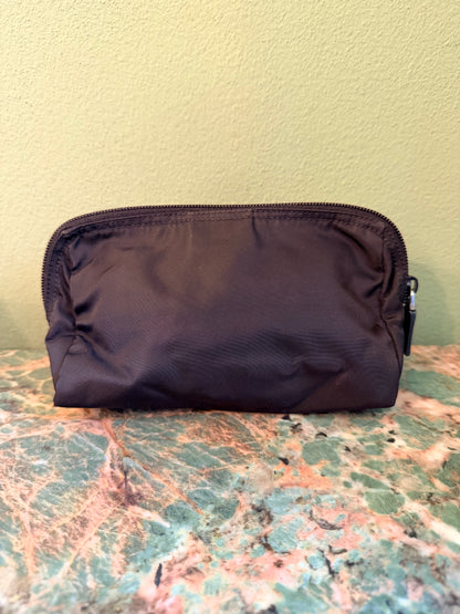 PRADA BLACK NYLON SMALL BEAUTY CASE