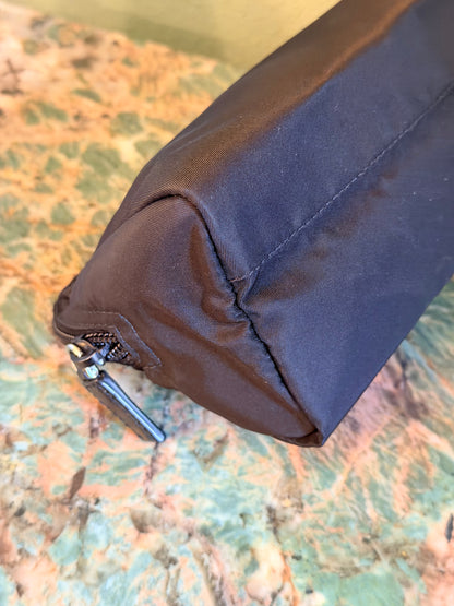 PRADA BLACK NYLON SMALL BEAUTY CASE