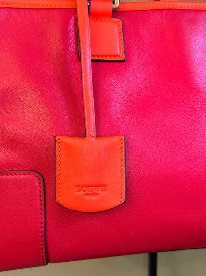 LOEWE TRI COLOR AMAZONA 36 HANDBAG