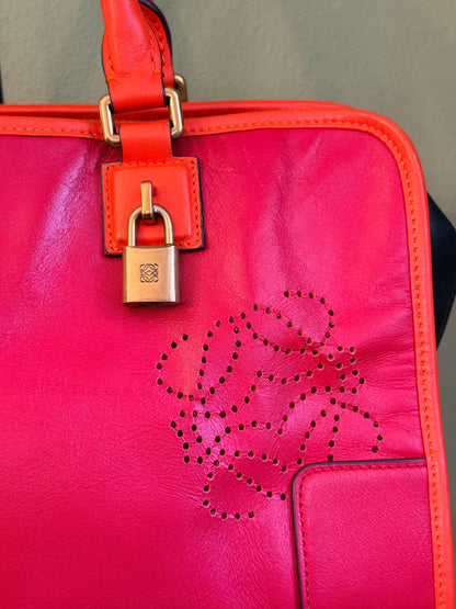 LOEWE TRI COLOR AMAZONA 36 HANDBAG