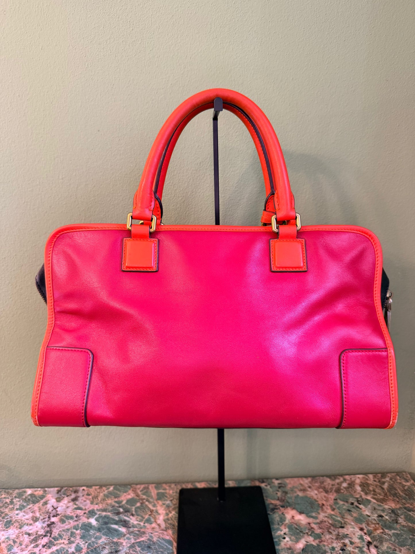 LOEWE TRI COLOR AMAZONA 36 HANDBAG