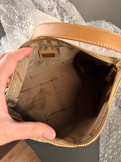 FENDI BEIGE ZUCCHINO SHOULDER BAG
