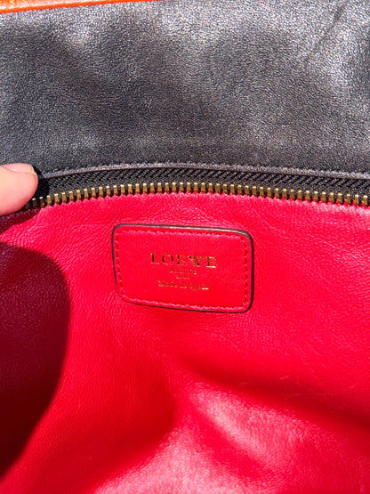 LOEWE TRI COLOR AMAZONA 36 HANDBAG