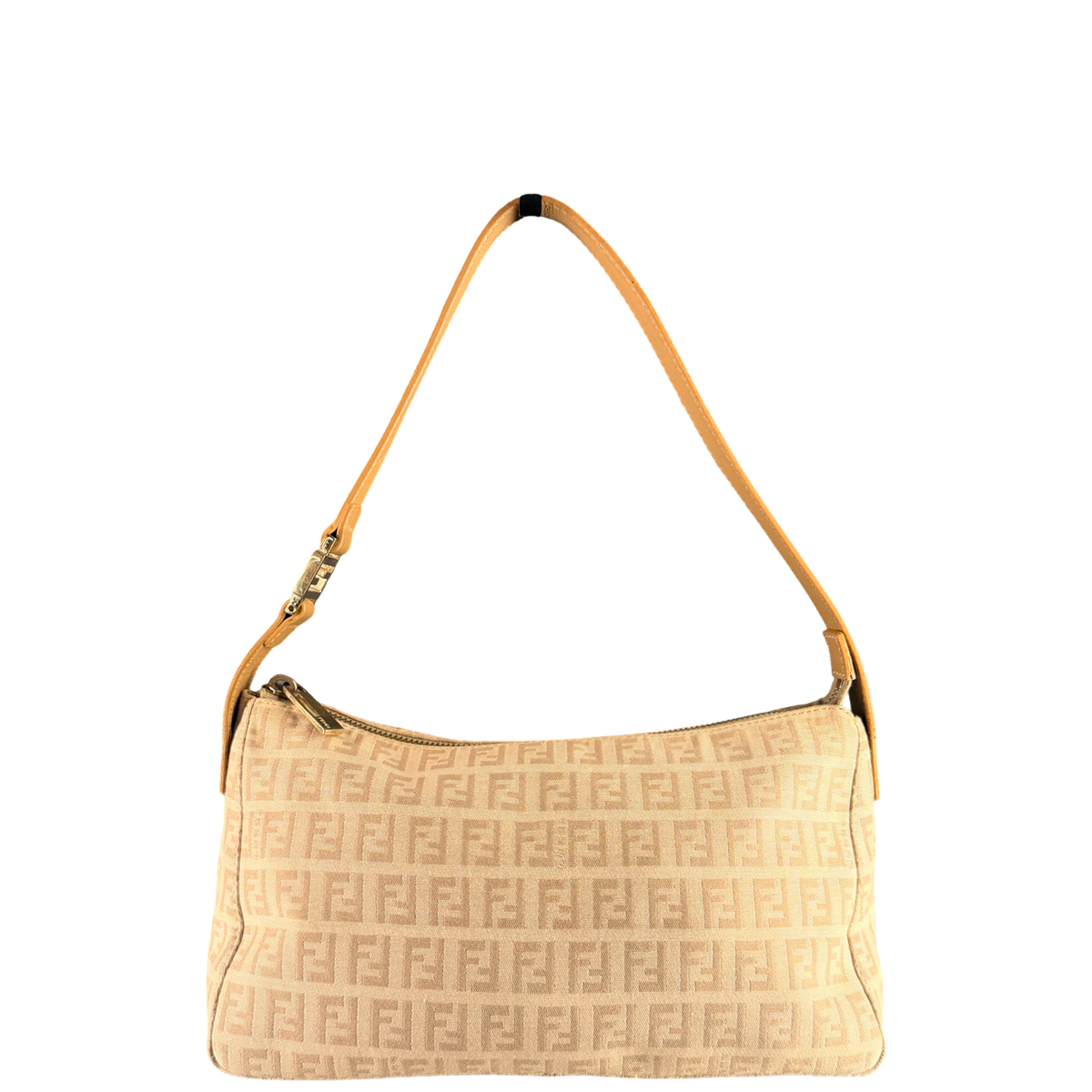 FENDI BEIGE ZUCCHINO SHOULDER BAG