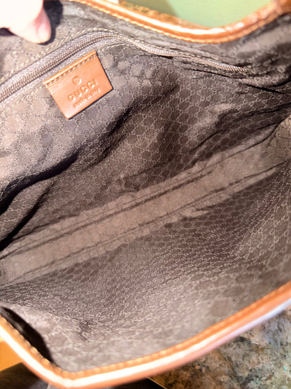 GUCCI BY TOM FORD BEIGE JACKIE SHOULDER BAG