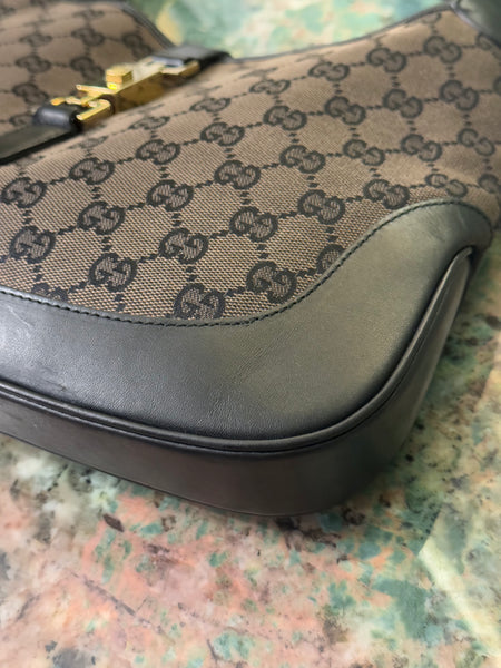 GUCCI BY TOM FORD MONOGRAM JACKIE SHOULDER BAG