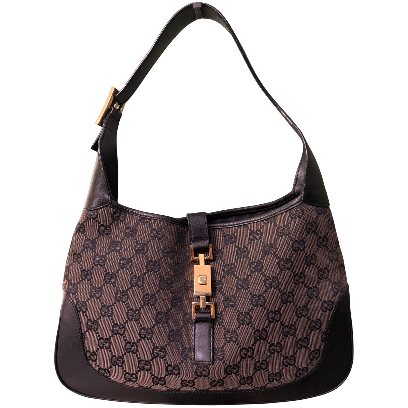 GUCCI BY TOM FORD MONOGRAM JACKIE SHOULDER BAG