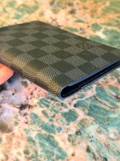 LOUIS VUITTON DAMIER GRAPHITE PASSPORT COVER