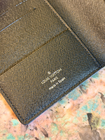 LOUIS VUITTON DAMIER GRAPHITE PASSPORT COVER
