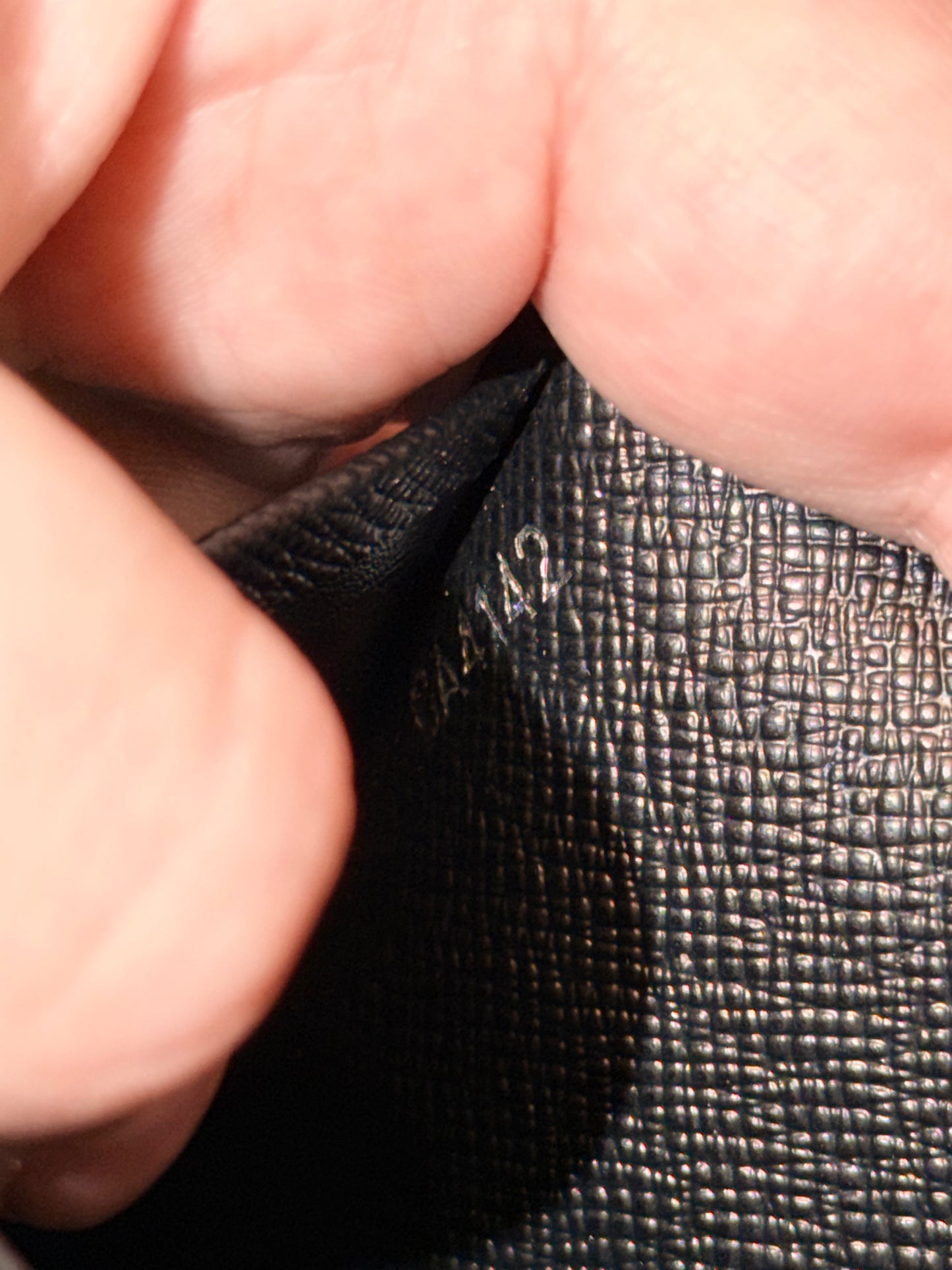 LOUIS VUITTON DAMIER GRAPHITE PASSPORT COVER