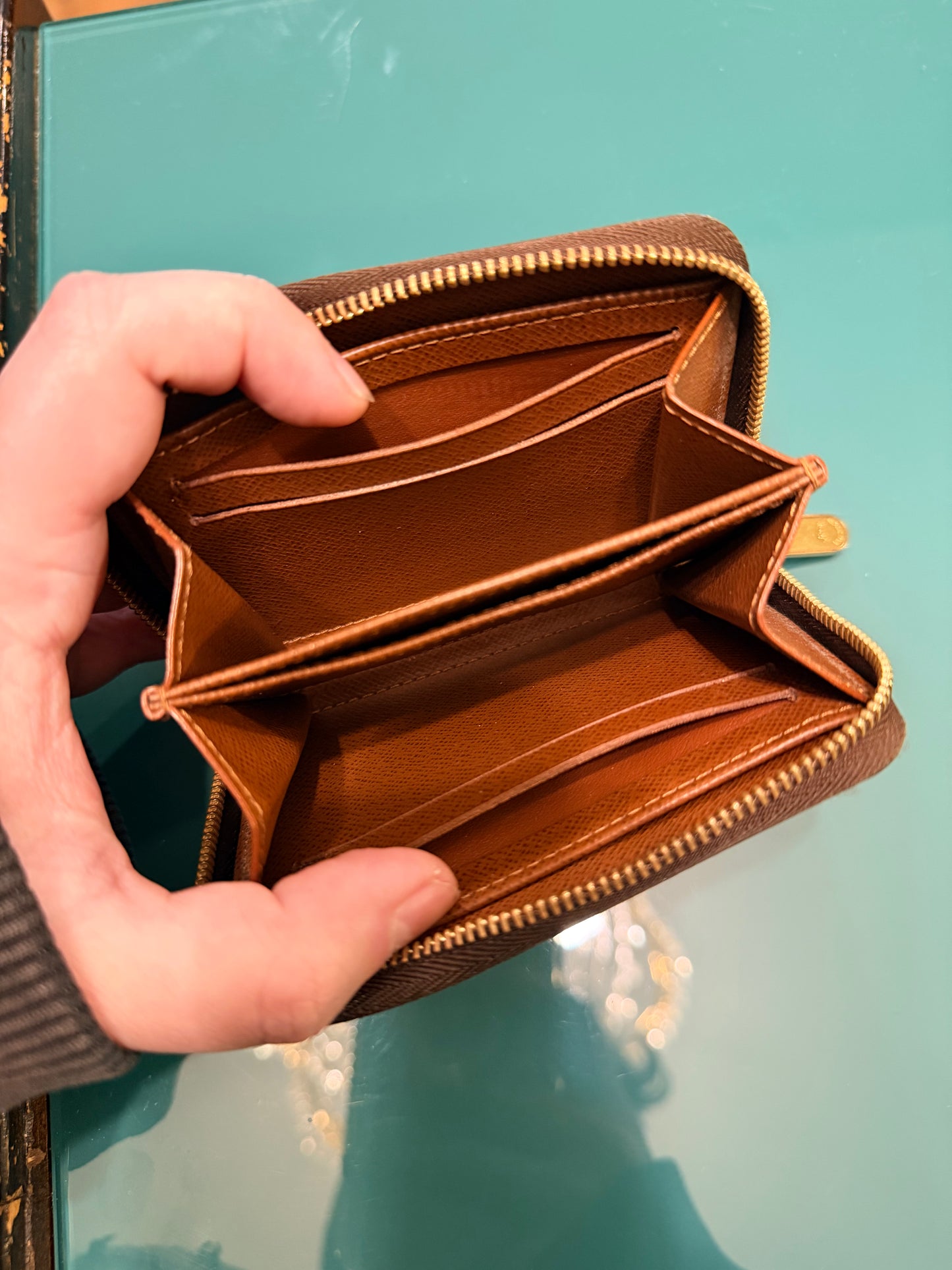 LOUIS VUITTON MONOGRAM ZIPPY COIN