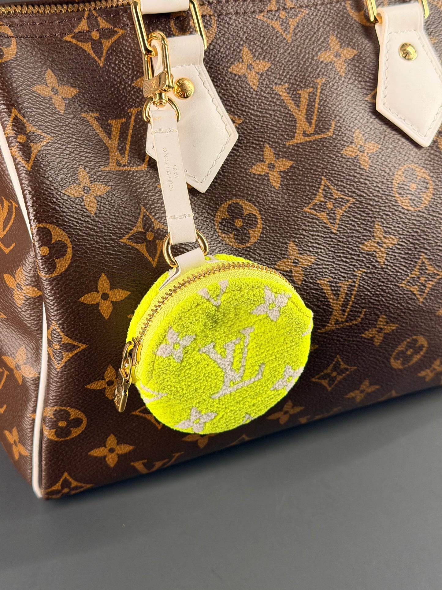 LOUIS VUITTON MONOGRAM SPEEDY 25 MATCH BOSTON BAG