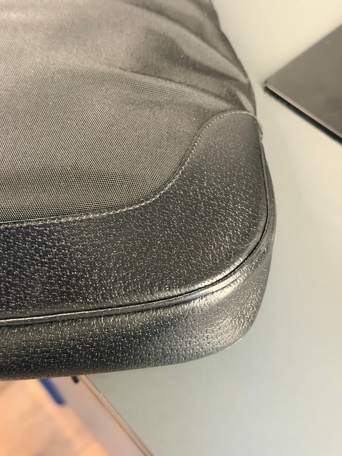 GUCCI BY TOM FORD BLACK NYLON LARGE JACKIE SHOULDER BAG