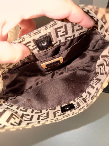 FENDI ZUCCHINO SMALL SHOULDER BAG