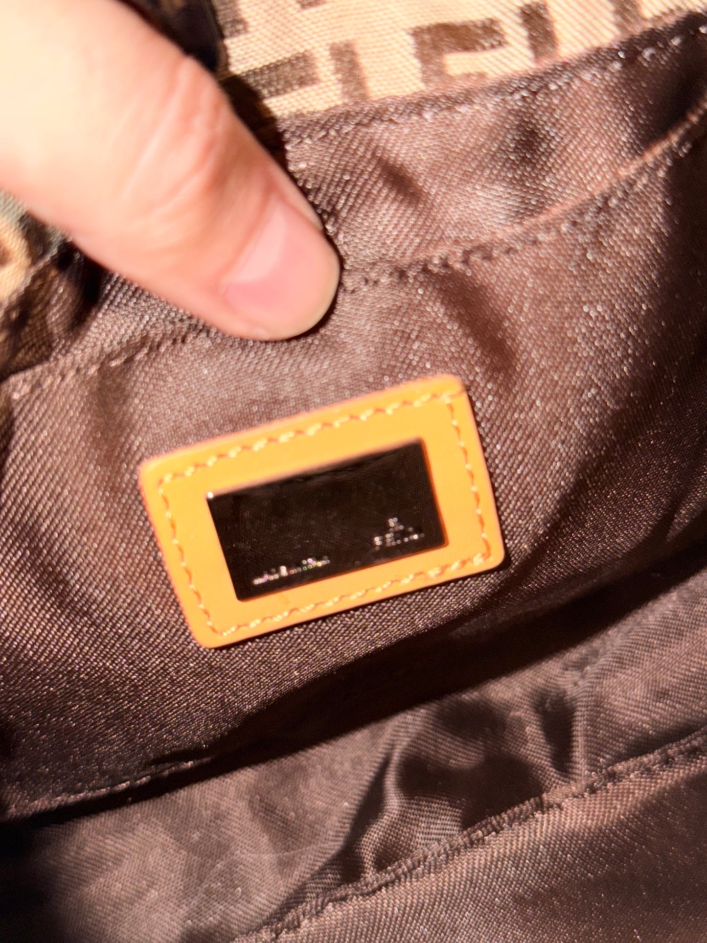 FENDI ZUCCHINO SMALL SHOULDER BAG