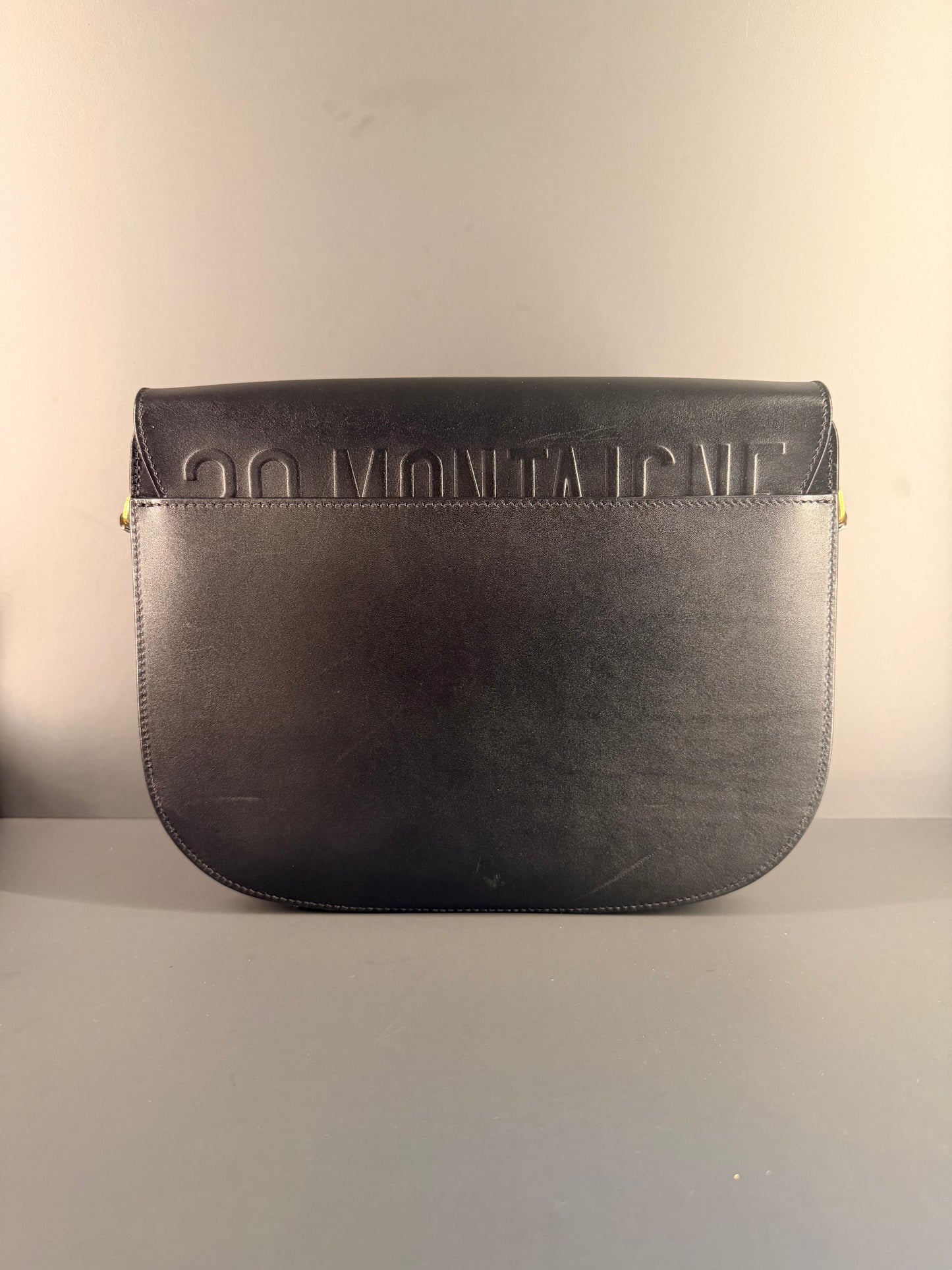 DIOR BLACK LARGE BOBBY CROSSBODY BAG