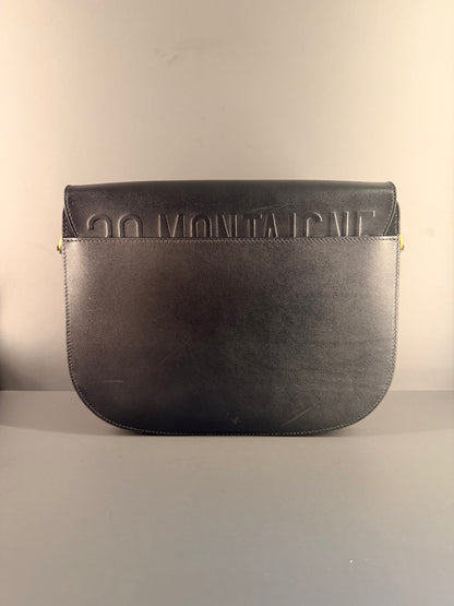 DIOR BLACK LARGE BOBBY CROSSBODY BAG