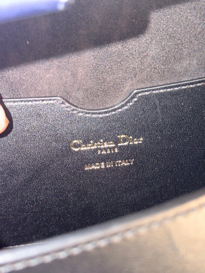 DIOR BLACK LARGE BOBBY CROSSBODY BAG