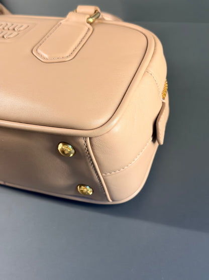 MIU MIU CAMMEO SOFT PADDED ARCADIE HANDBAG