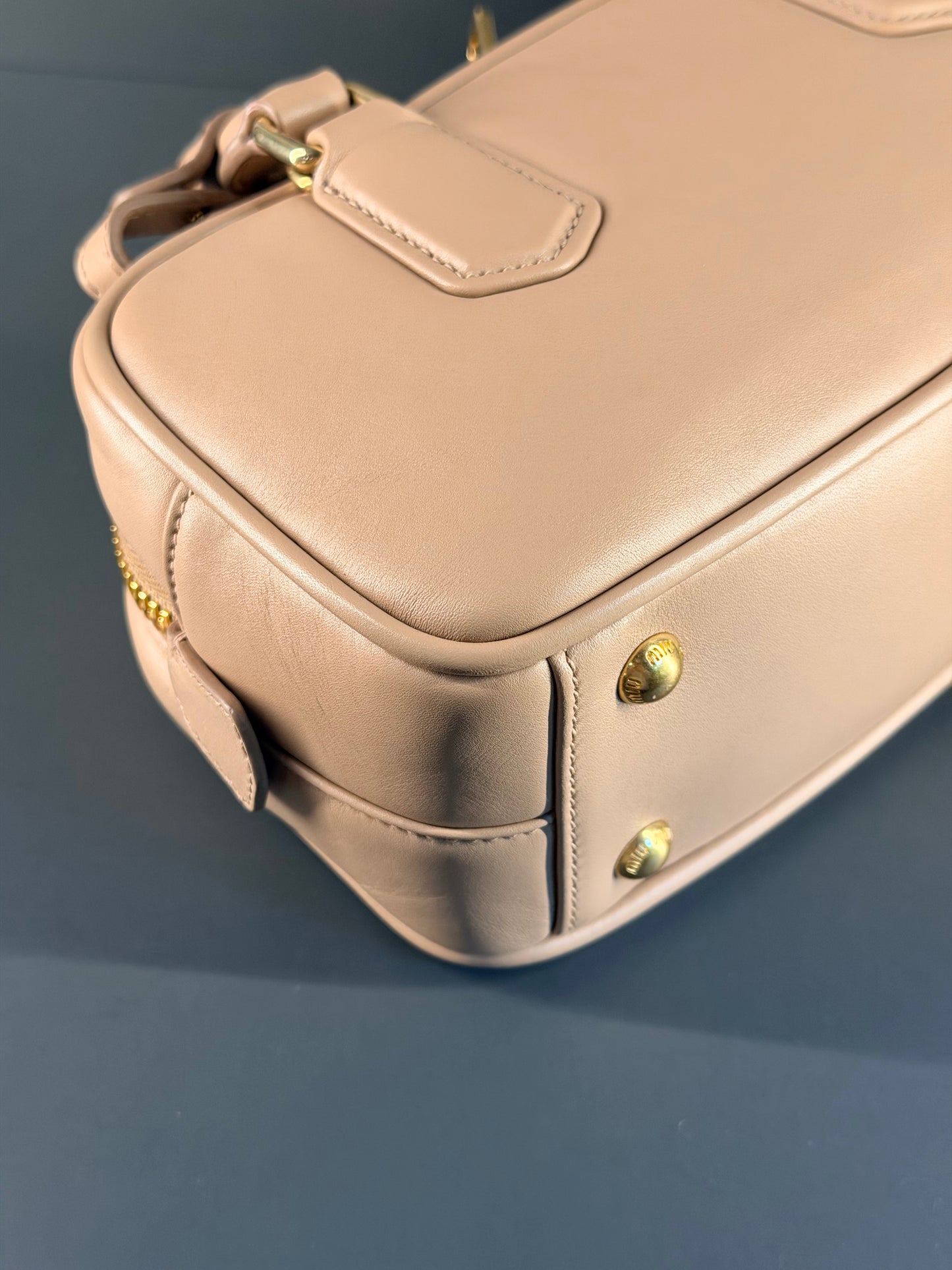 MIU MIU CAMMEO SOFT PADDED ARCADIE HANDBAG