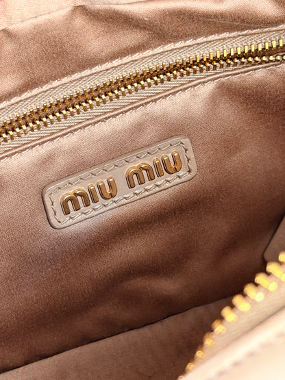 MIU MIU CAMMEO SOFT PADDED ARCADIE HANDBAG