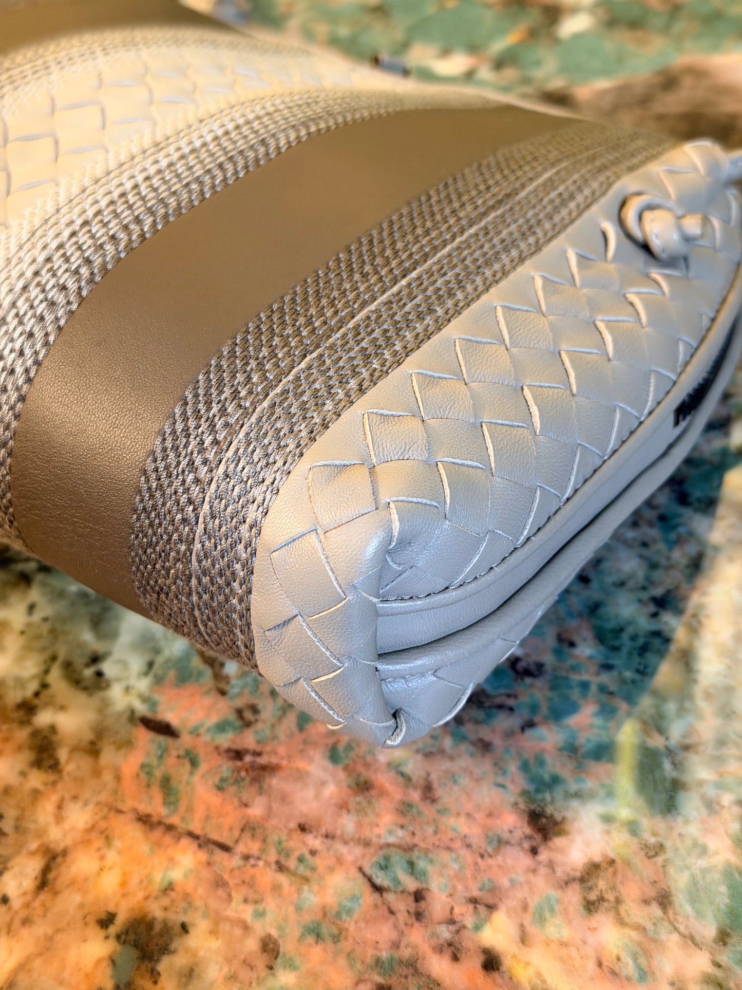 BOTTEGA VENETA TAUPE NODINI CROSSBODY BAG