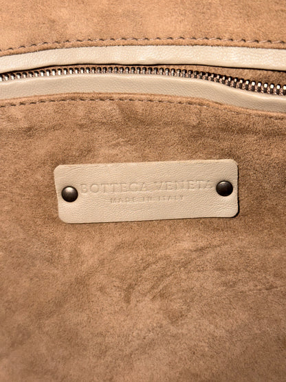BOTTEGA VENETA TAUPE NODINI CROSSBODY BAG