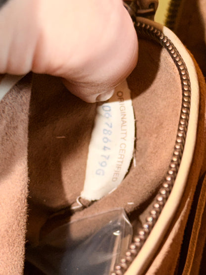 BOTTEGA VENETA TAUPE NODINI CROSSBODY BAG