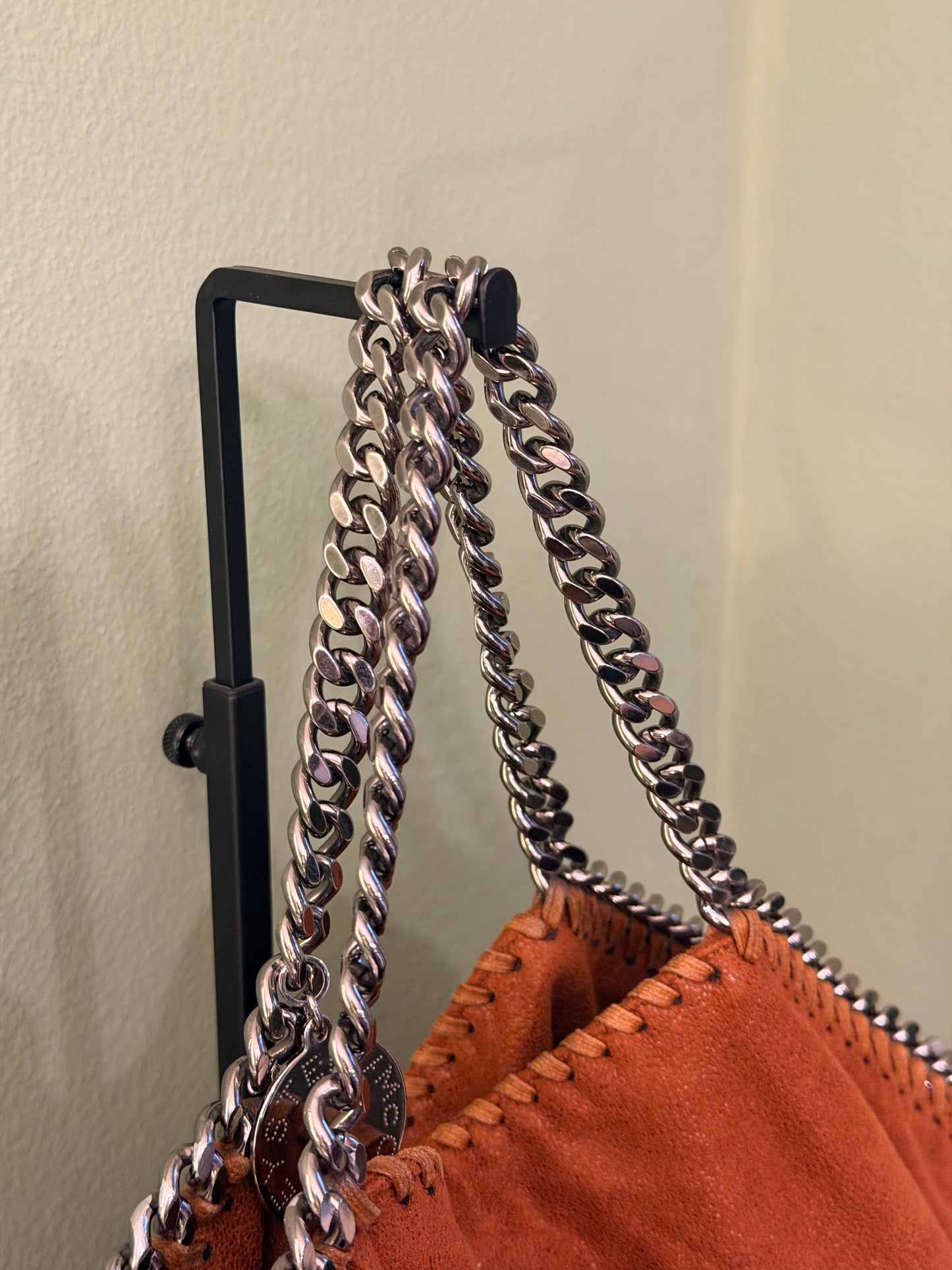 STELLA MCCARTNEY BROWN FALABELLA FOLD HANDBAG