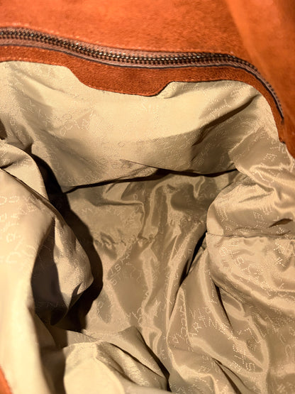 STELLA MCCARTNEY BROWN FALABELLA FOLD HANDBAG