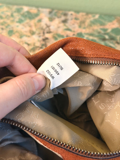 STELLA MCCARTNEY BROWN FALABELLA FOLD HANDBAG