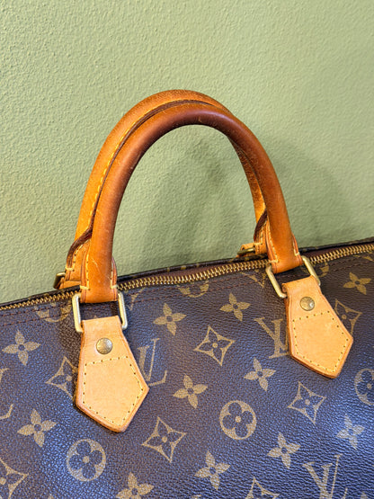 LOUIS VUITTON MONOGRAM SPEEDY 35 BOSTON BAG