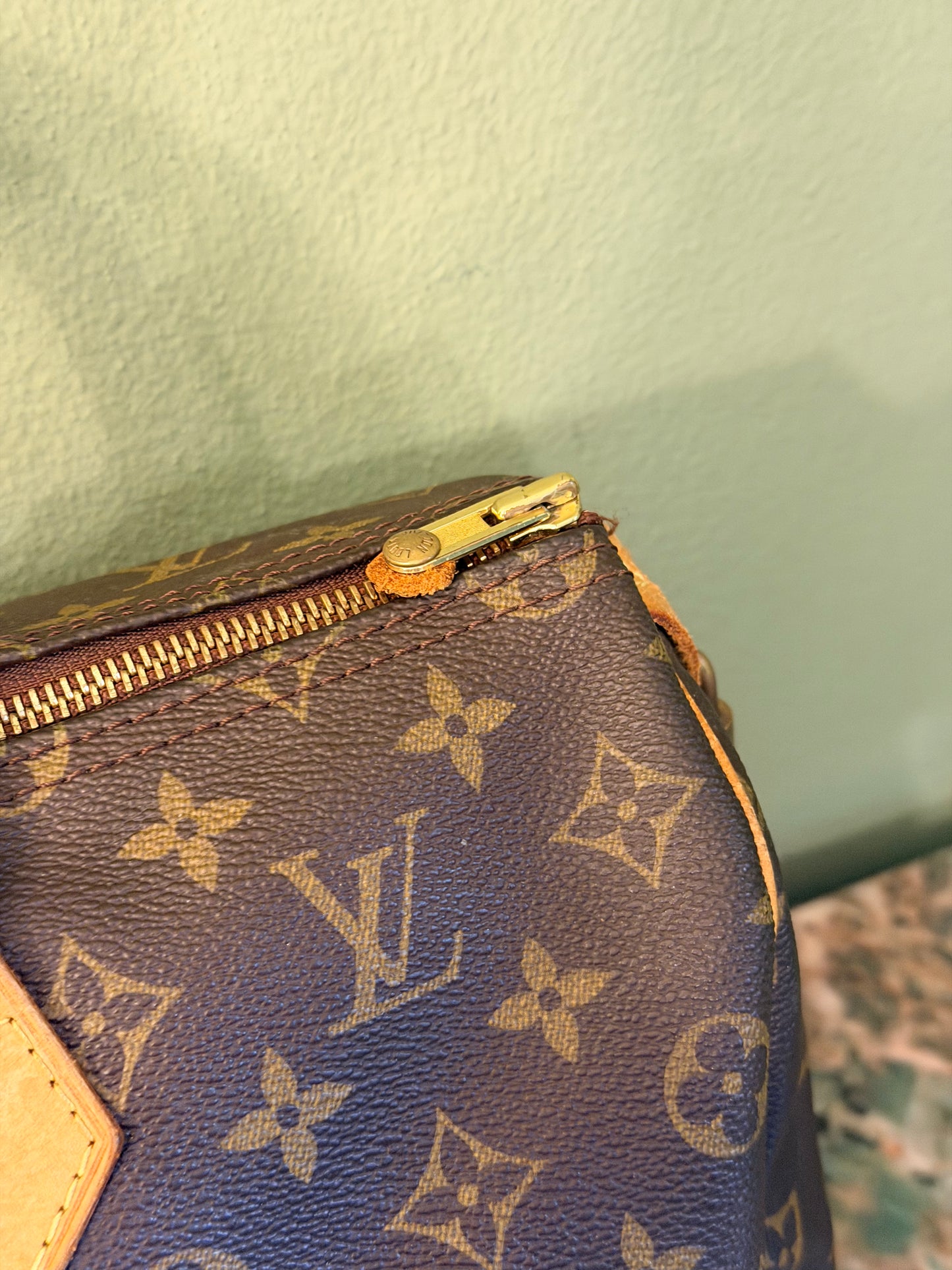 LOUIS VUITTON MONOGRAM SPEEDY 35 BOSTON BAG