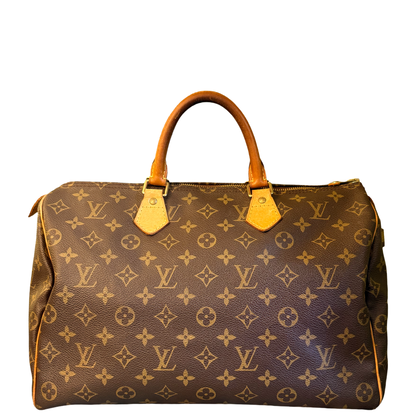 LOUIS VUITTON MONOGRAM SPEEDY 35 BOSTON BAG