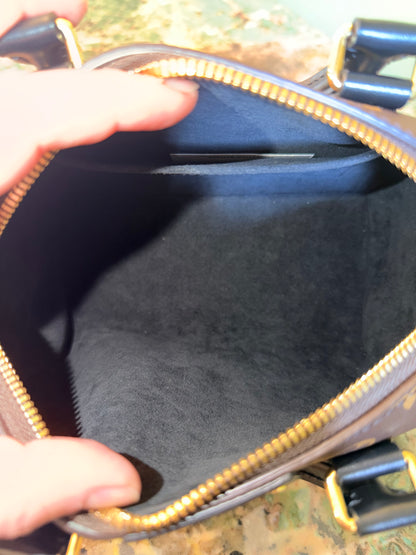 LOUIS VUITTON MONOGRAM SPEEDY TRUNK 20 CROSSBODY BAG