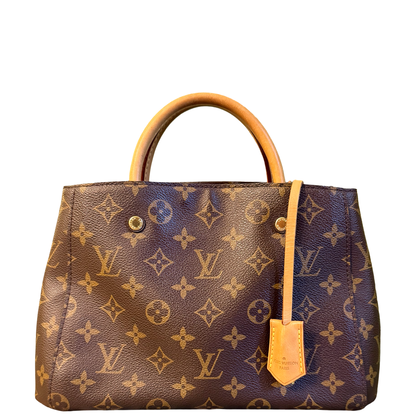 LOUIS VUITTON MONOGRAM MONTAIGNE BB HANDBAG