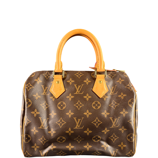 LOUIS VUITTON MONOGRAM SPEEDY 25 BOSTON BAG