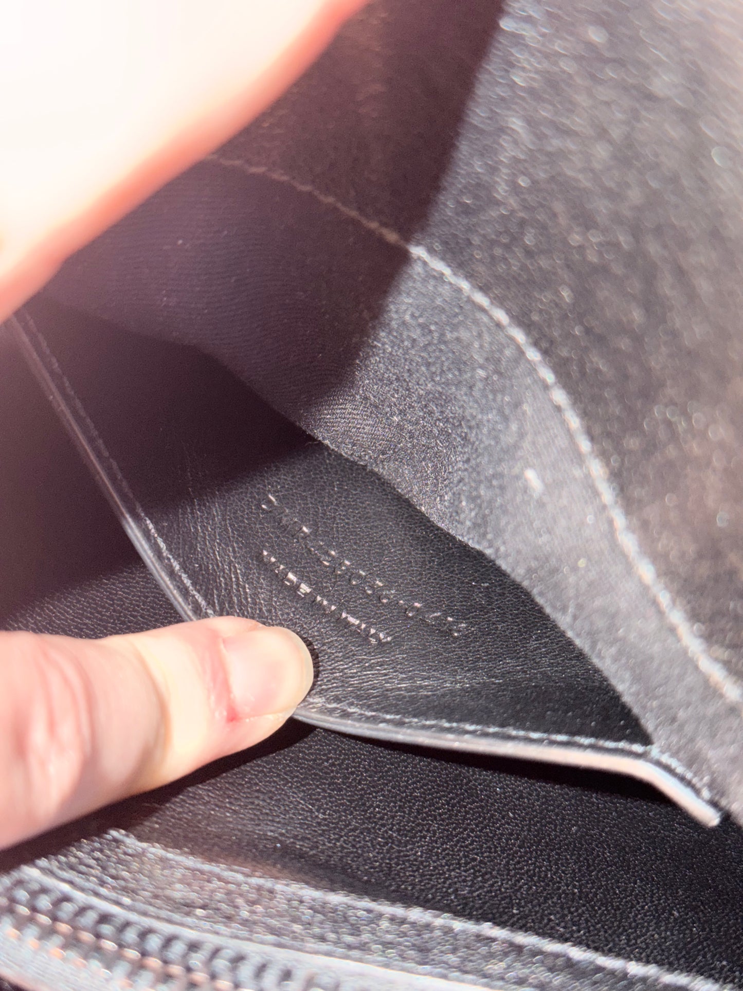 SAINT LAURENT BLACK MEDIUM COLLEGE CROSSBODY BAG